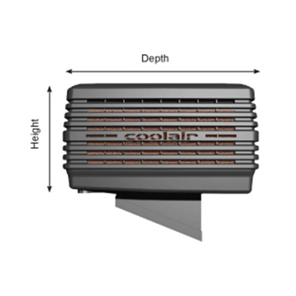 braemar lcq550 evaporative cooler